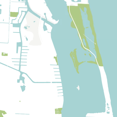 Map graphic of North Palm Beach, FL